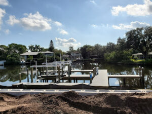 Wood Dock & Seawall-Cortez