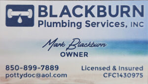 Blackburn Plumbing Services Inc-Port St Joe